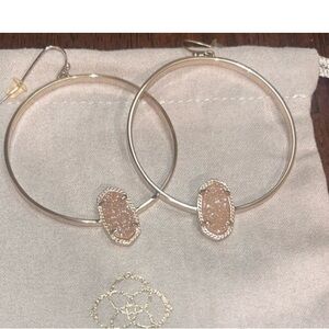 Kendra Scott Elora hoop earrings